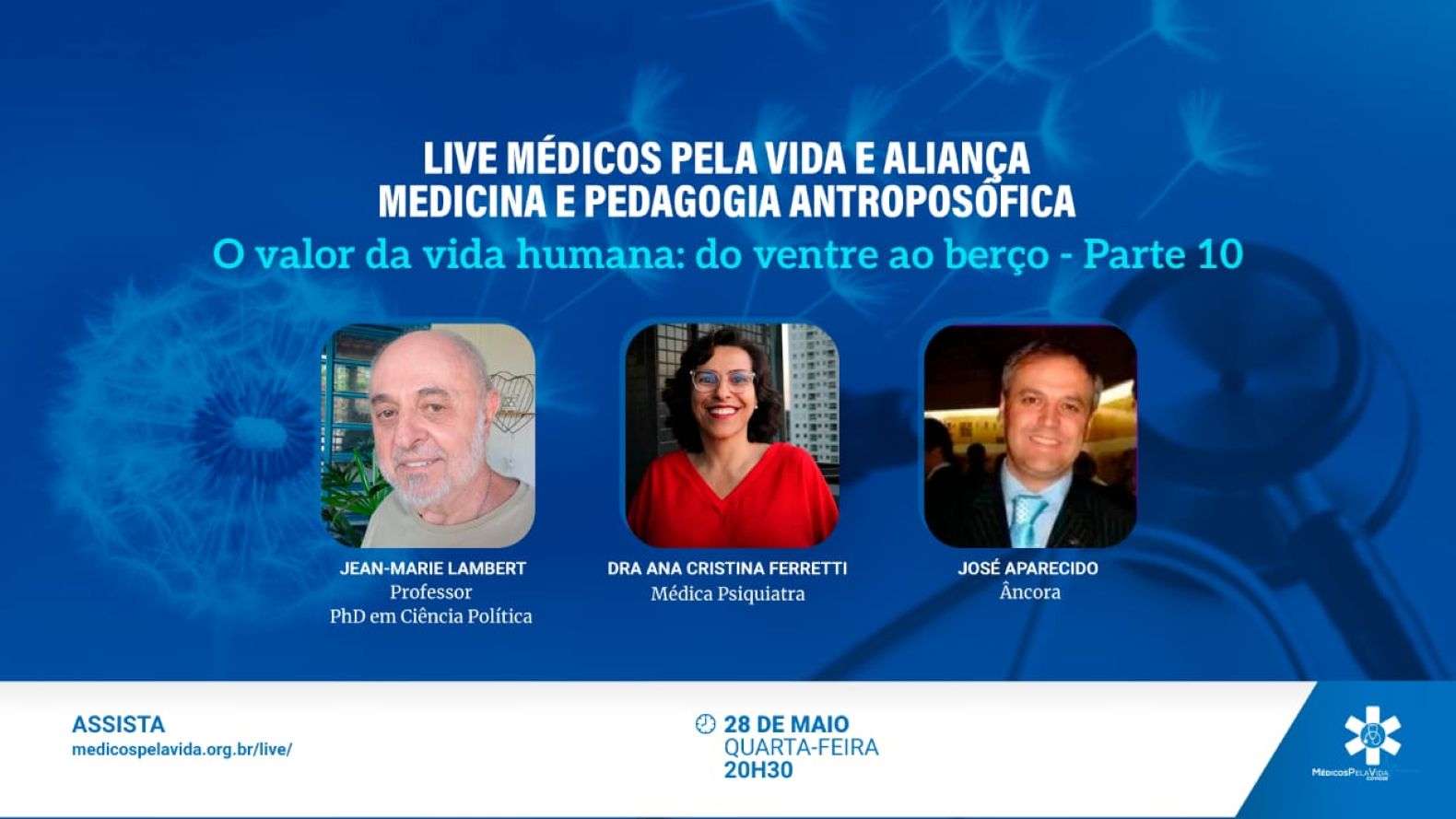 Card live especial de 28 de maio Card live especial de 28 de maio