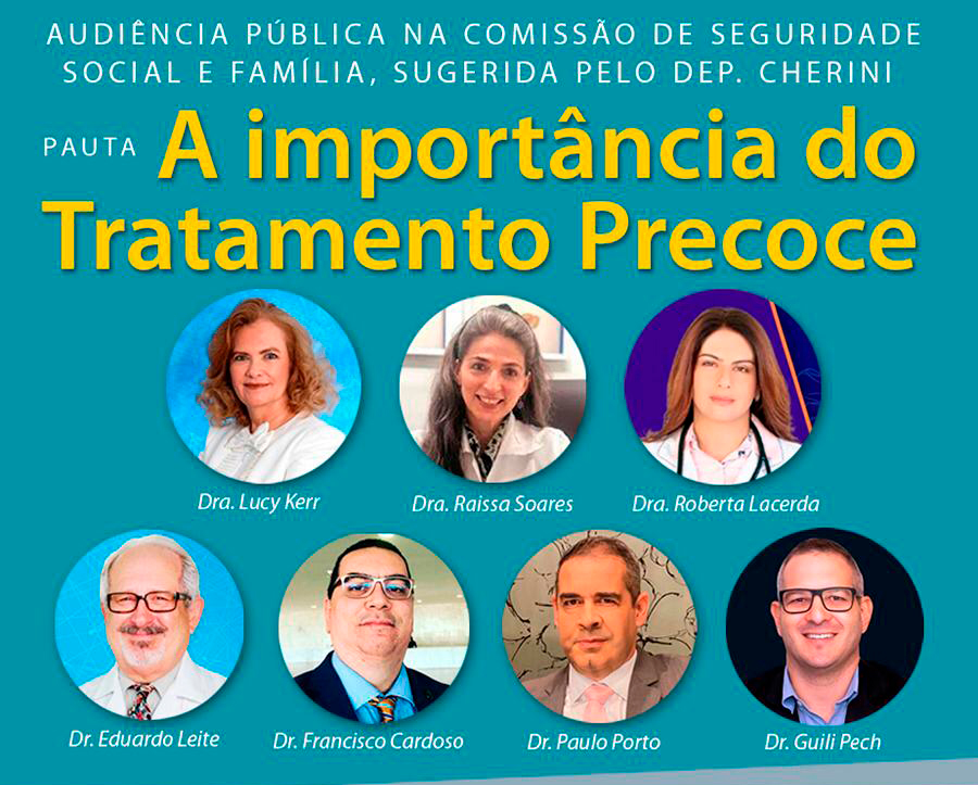 DESAFIOS COVID-19: CÂMARA DOS DEPUTADOS DEBATE TRATAMENTO PRECOCE EM AUDIÊNCIA PÚBLICA NA COMISSÃO DE SEGURIDADE SOCIAL​