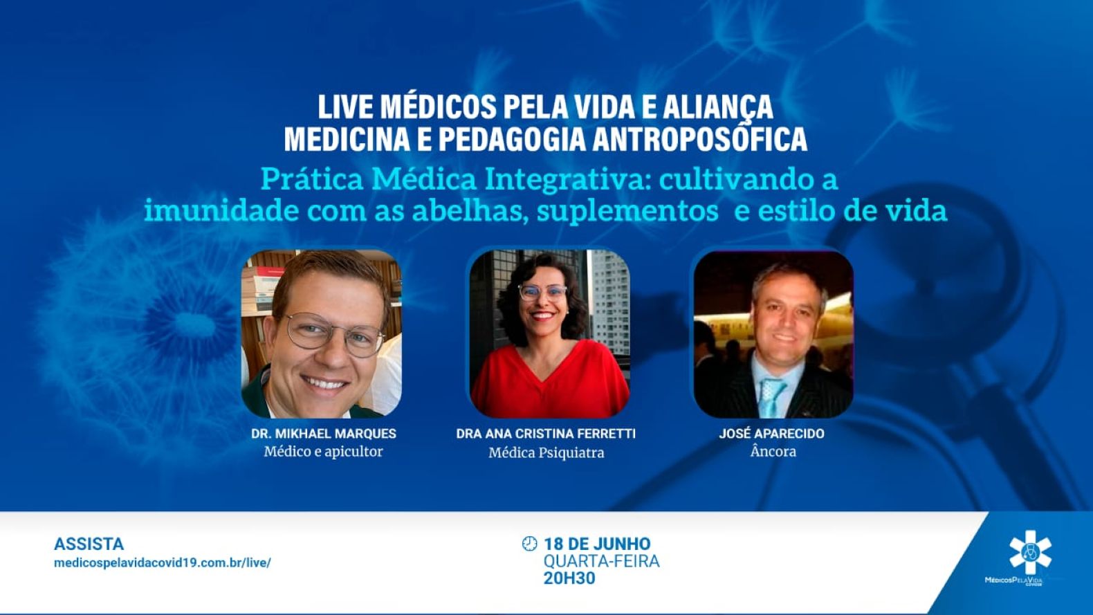 Card live especial de 18 de junho