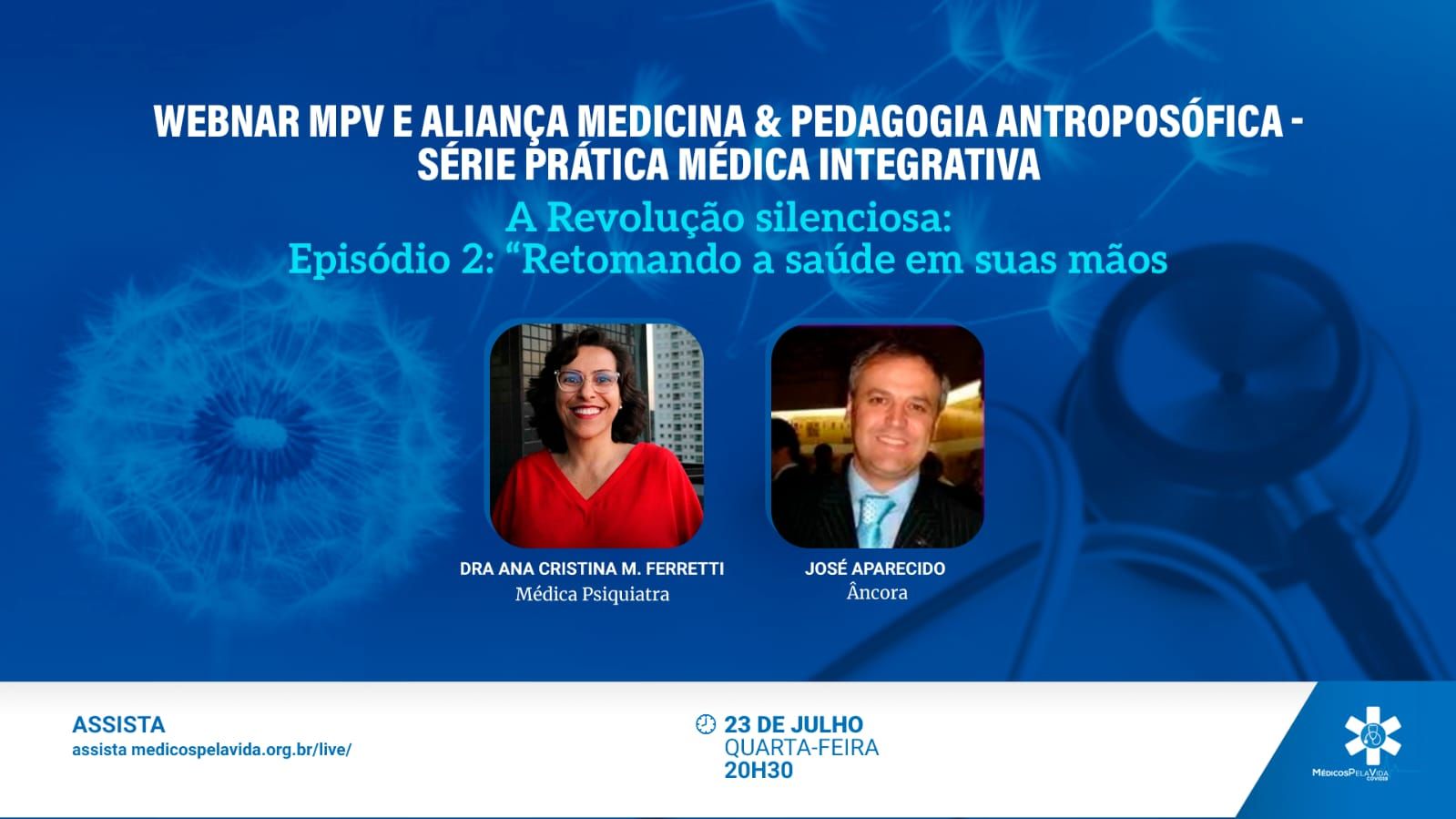 Card live especial de 23 de julho Card live especial de 23 de julho