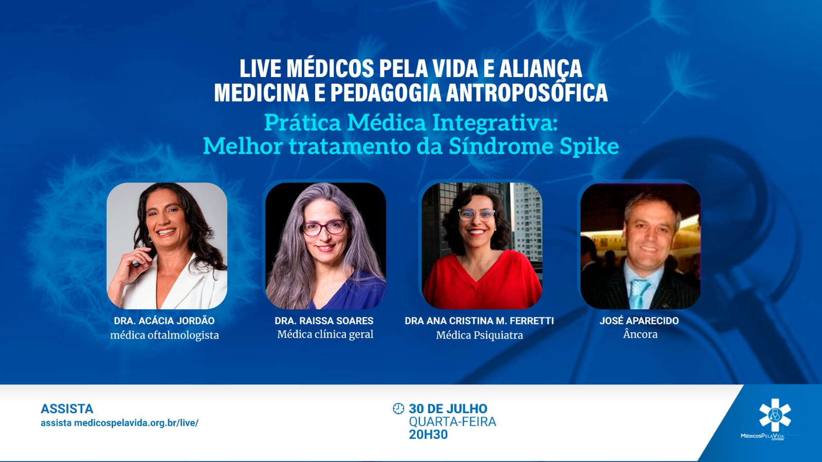 Card live especial de 30 de julho Card live especial de 30 de julho