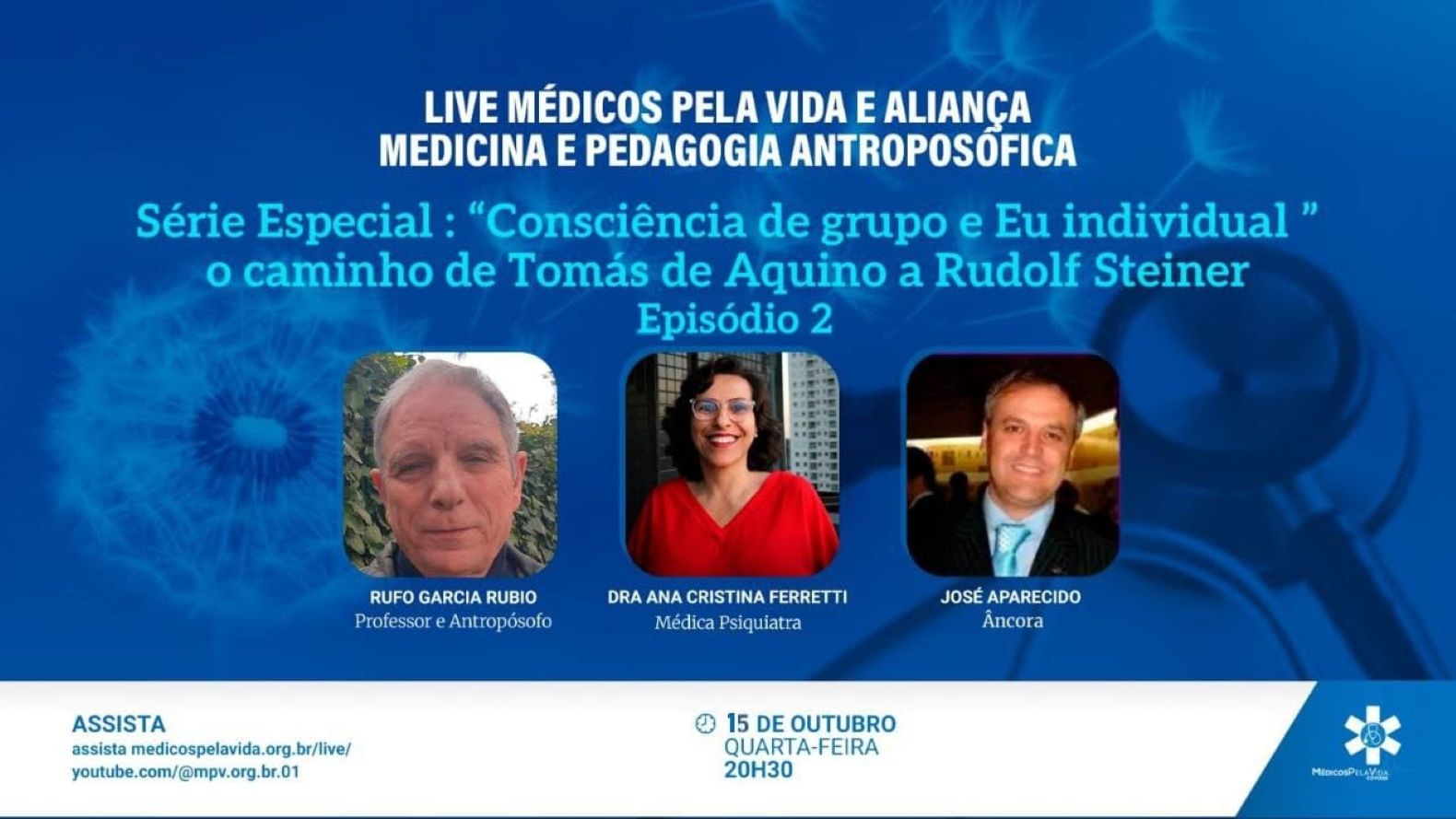 Card Live especial de 15 de outubro Card Live especial de 15 de outubro