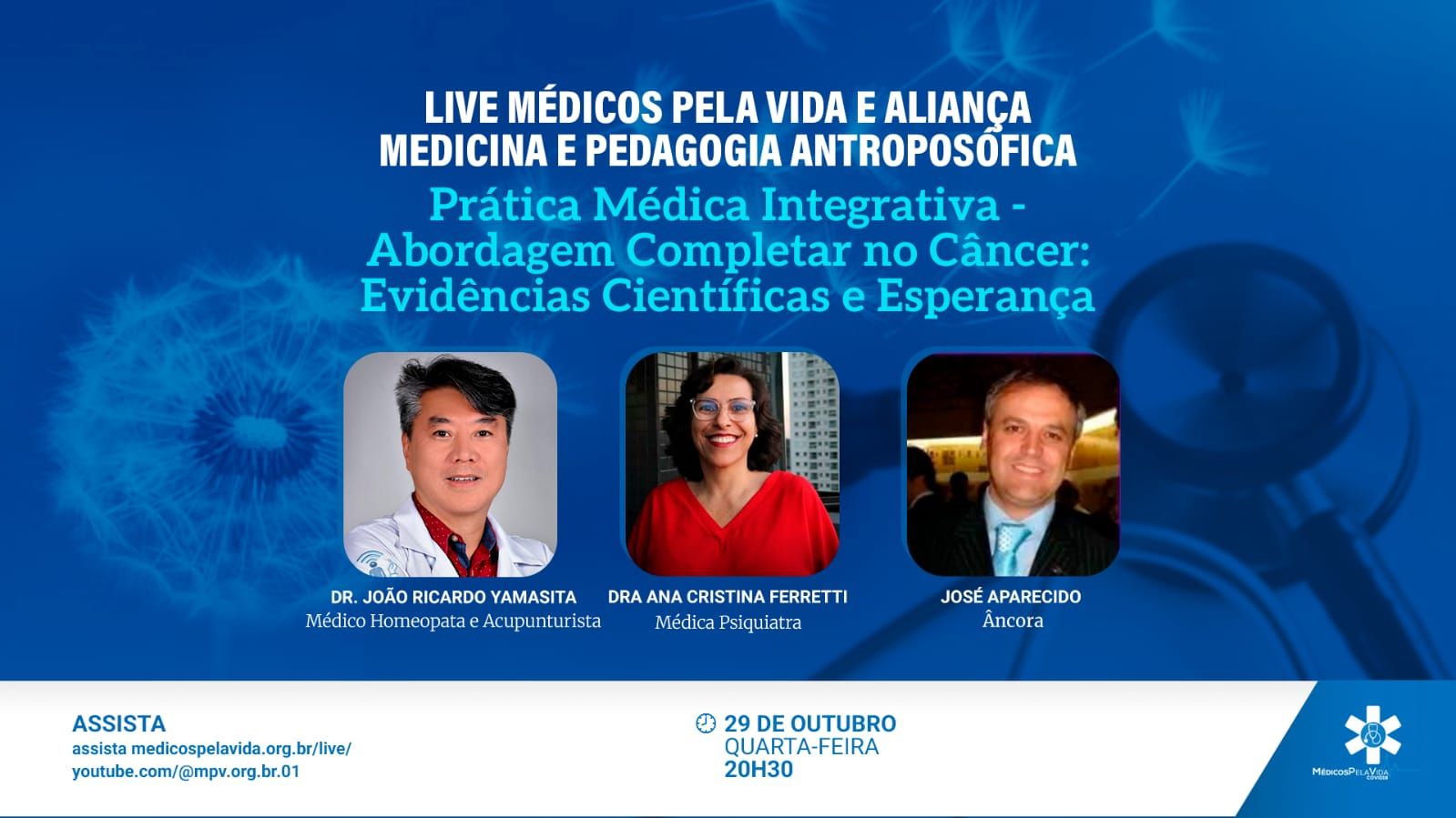 Card live especial de 29 de outubro Card live especial de 29 de outubro